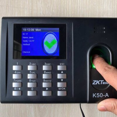 Biometric attendance machine
