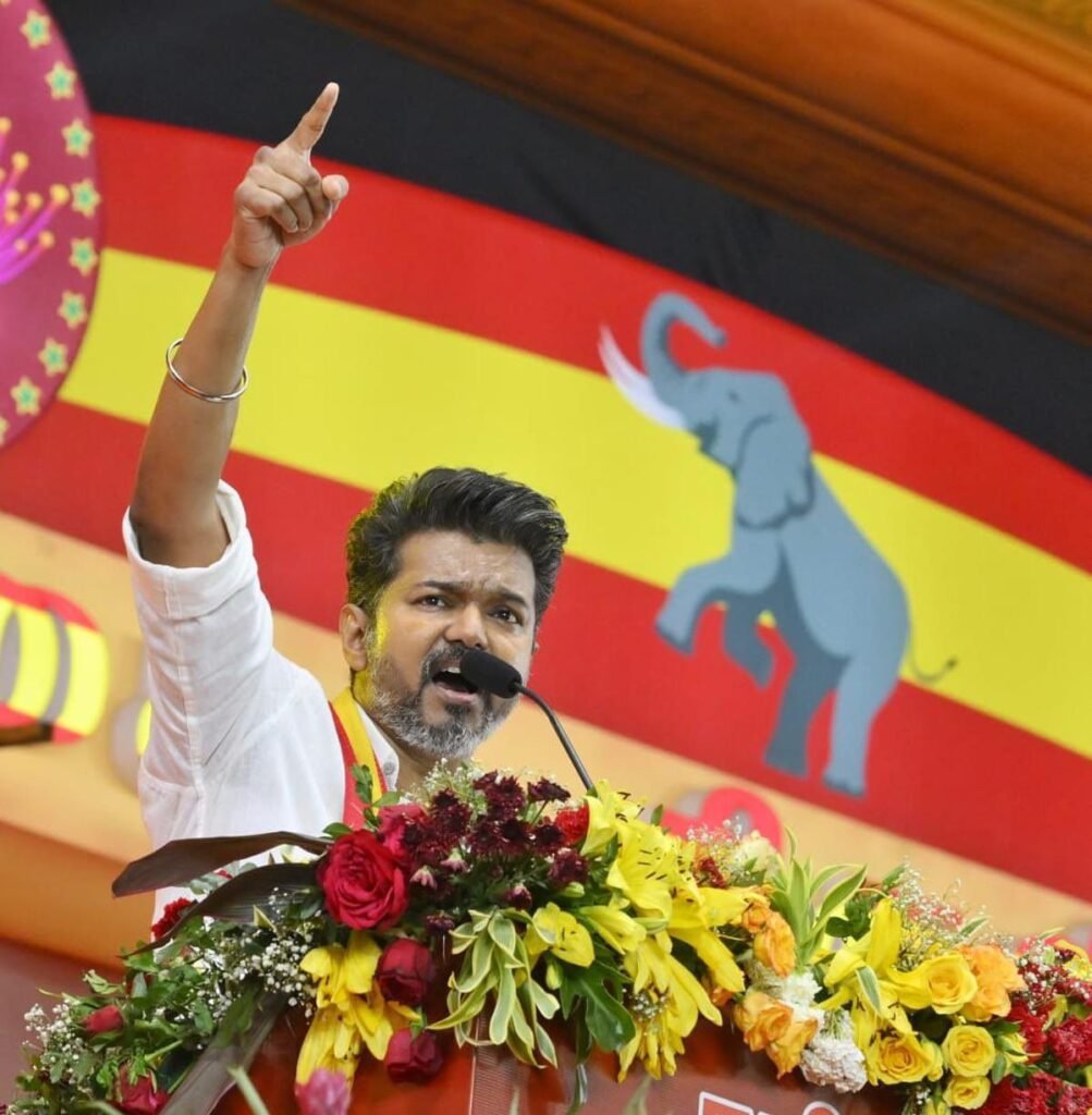 Vijay political journey